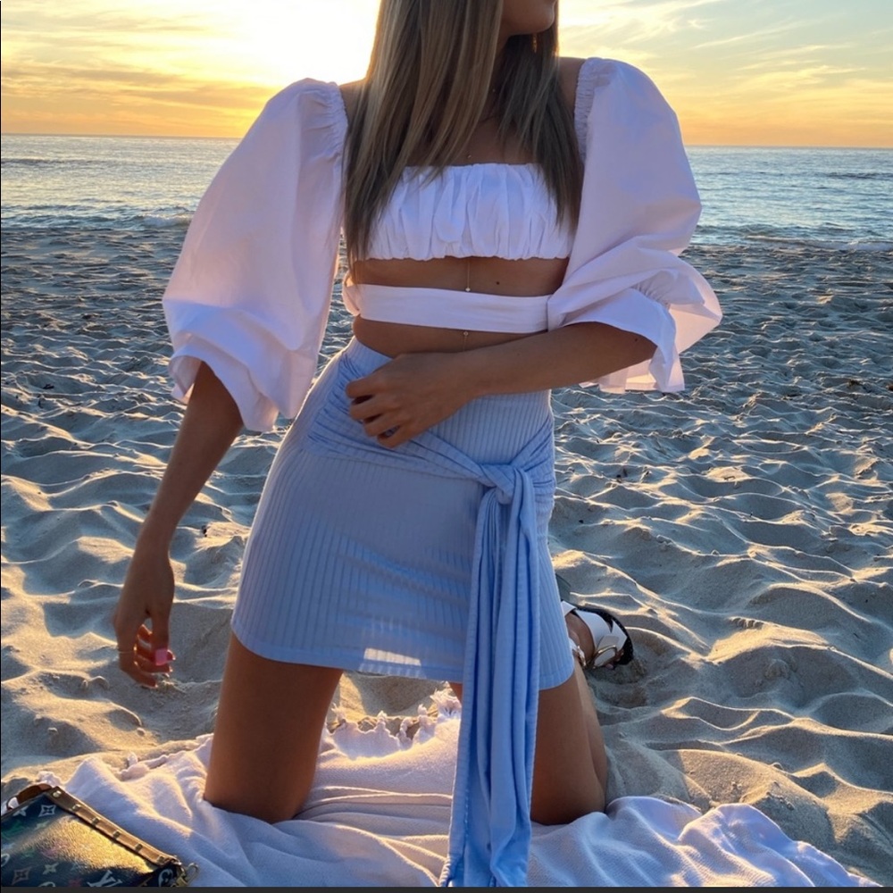 Verge Girl long sleeve crop top